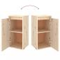 Preview: Wandschrank 30x30x60 cm Massivholz Kiefer