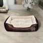 Preview: Hundebett Braun und Beige XXL 