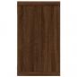 Preview: Wandregale 4 Stk. Braun Eichen-Optik 80x15x26,5cm Holzwerkstoff
