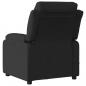 Preview: Massagesessel Schwarz Stoff
