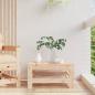 Preview: ARDEBO.de - Gartenhocker Massivholz Kiefer