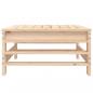 Preview: Gartenhocker Massivholz Kiefer