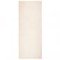 Preview: Teppich HUARTE Kurzflor Weich und Waschbar Beige 80x200 cm