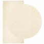Preview: Teppich HUARTE Kurzflor Weich und Waschbar Creme 100x200 cm