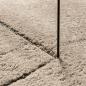 Preview: Teppich HUARTE Kurzflor Weich und Waschbar Sandfarben 120x170cm