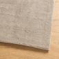 Preview: Teppich HUARTE Kurzflor Weich und Waschbar Sandfarben 100x200cm