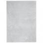 Preview: Teppich HUARTE Kurzflor Weich und Waschbar Grau 240x340 cm