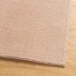Preview: Teppich HUARTE Kurzflor Weich und Waschbar Blassrosa 120x170 cm