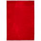 Preview: Teppich HUARTE Kurzflor Weich und Waschbar Rot 120x170 cm