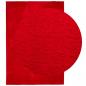Preview: Teppich HUARTE Kurzflor Weich und Waschbar Rot 120x170 cm