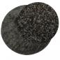 Preview: Teppich ISTAN Hochflor Glänzend Anthrazit Ø 200 cm