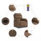 Preview: Massagesessel Braun Stoff