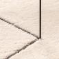 Preview: Teppich HUARTE Kurzflor Weich und Waschbar Beige Ø 200 cm