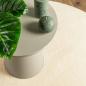Preview: Teppich HUARTE Kurzflor Weich und Waschbar Creme Ø 200 cm