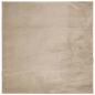 Preview: Teppich HUARTE Kurzflor Weich und Waschbar Sandfarben 160x160cm