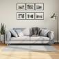 Preview: ARDEBO.de - Teppich HUARTE Kurzflor Weich und Waschbar Grau 80x150 cm