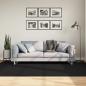 Preview: ARDEBO.de - Teppich HUARTE Kurzflor Weich und Waschbar Schwarz 160x230 cm