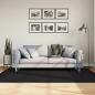 Preview: ARDEBO.de - Teppich HUARTE Kurzflor Weich und Waschbar Schwarz 140x200 cm