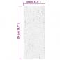Preview: Teppich HUARTE Kurzflor Weich und Waschbar Blassrosa 80x200 cm