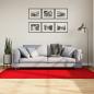 Preview: ARDEBO.de - Teppich HUARTE Kurzflor Weich und Waschbar Rot 100x200 cm
