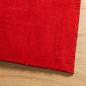Preview: Teppich HUARTE Kurzflor Weich und Waschbar Rot 200x280 cm