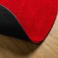Mobile Preview: Teppich HUARTE Kurzflor Weich und Waschbar Rot Ø 200 cm