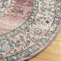 Preview: Teppich ARBIZU Indoor und Outdoor Vintage-Design Ø 120 cm