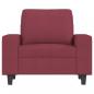 Preview: Sessel Weinrot 60 cm Stoff