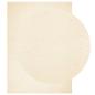 Preview: Teppich HUARTE Kurzflor Weich und Waschbar Creme 140x200 cm