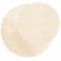 Preview: Teppich HUARTE Kurzflor Weich und Waschbar Creme Ø 100 cm
