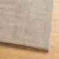 Preview: Teppich HUARTE Kurzflor Weich und Waschbar Sandfarben 60x110 cm