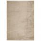 Preview: Teppich HUARTE Kurzflor Weich und Waschbar Sandfarben 140x200cm