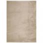 Preview: Teppich HUARTE Kurzflor Weich und Waschbar Sandfarben 240x340cm