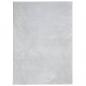 Preview: Teppich HUARTE Kurzflor Weich und Waschbar Grau 160x230 cm