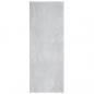 Preview: Teppich HUARTE Kurzflor Weich und Waschbar Grau 80x200 cm