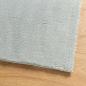 Preview: Teppich HUARTE Kurzflor Weich und Waschbar Blau 80x150 cm