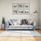Preview: ARDEBO.de - Teppich HUARTE Kurzflor Weich und Waschbar Blau 160x160 cm