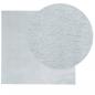 Preview: Teppich HUARTE Kurzflor Weich und Waschbar Blau 200x200 cm