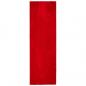 Preview: Teppich HUARTE Kurzflor Weich und Waschbar Rot 80x250 cm
