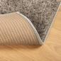 Preview: Teppich ISTAN Hochflor Glänzend Grau 160x230 cm