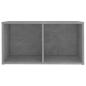 Preview: TV-Schränke 2 Stk. Betongrau 72x35x36,5 cm Holzwerkstoff