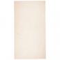 Preview: Teppich HUARTE Kurzflor Weich und Waschbar Beige 80x150 cm