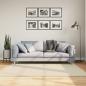 Preview: ARDEBO.de - Teppich HUARTE Kurzflor Weich und Waschbar Creme 160x160 cm