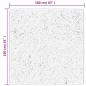 Preview: Teppich HUARTE Kurzflor Weich und Waschbar Creme 160x160 cm