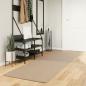 Preview: ARDEBO.de - Teppich HUARTE Kurzflor Weich und Waschbar Sandfarben 80x250 cm