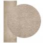 Preview: Teppich HUARTE Kurzflor Weich und Waschbar Sandfarben 80x250 cm