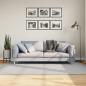 Preview: ARDEBO.de - Teppich HUARTE Kurzflor Weich und Waschbar Grau 140x200 cm