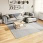 Preview: ARDEBO.de - Teppich HUARTE Kurzflor Weich und Waschbar Grau 240x240 cm