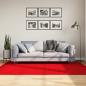 Preview: ARDEBO.de - Teppich HUARTE Kurzflor Weich und Waschbar Rot 140x200 cm