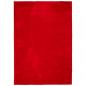 Preview: Teppich HUARTE Kurzflor Weich und Waschbar Rot 140x200 cm